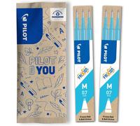 Pack Of 2 Cases Of 3 Frixion Refills - Refills For Erasable Pens - Compatible With Frixion Ball And Frixion Ball Clicker - Turquoise, Medium Point (6 Refills)