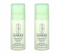 Pack of 2 Clinique Antiperspirant-Deodorant Roll-On 75ml Control Underarm