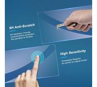 [Pack Of 2] Compatible With Fiat 600/600e 2024 2025 2026 10.25 Inch Navigation Screen Protector Film Compatible With Fiat 600e 10.25 Inch Uconnect Touchscreen Nano Film,6h Anti-Scratch