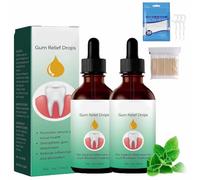Pack of 2 Dentizen Gum Regrowth Drops,Gum Restore Drops, Rejuvenate Your Gums With Ease