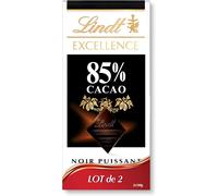 Pack Of 2 Excellence Black 85% Cocoa Tablets-Dark Chocolate,2 X 100g