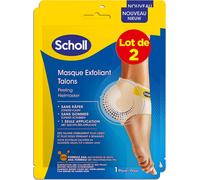 Pack Of 2 Exfoliating Heel Foot Masks,Removes Calluses And Dead Skin,Targeted Exfoliating Care,4 Foot Care Socks Impeccable And Soft