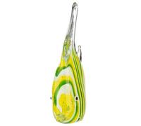 Pack of 2 Figure, Fish, Glass, yellow, PU 2, L. 5 cm, W. 16 cm, H. 19 cm