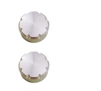 Pack of 2 Replace Parts New Fishing Wheel Mechanical Brake Trim Knob Nut for DAIWA Steez A Spool Tension Knob (Silver 2pcs)