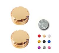 Pack of 2 Replace Parts New Fishing Wheel Mechanical Brake Trim Knob Nut for DAIWA Steez A Spool Tension Knob (Champagne 2pcs)