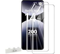[Pack Of 2 Screen Protectors For Xiaomi Note 14 Pro 5g, Flexible Tpu Film, Hd Ultra Transparent, Anti-Scratch, Anti-Oil, Screen Protector Films For Note 14 Pro 5g