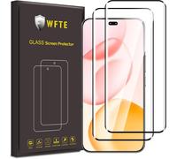 [Pack Of 2 Tempered Glass For Honor 400 Pro, 3d Full Coverage Screen Protector With 99% High Transparency, Anti-Fingerprint Protector With 9h Hardness Glass (Black)