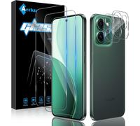 Pack Of 2 Tempered Glass For Oppo Reno 14f / Reno 14f 5g With 2 Pieces Rear Camera Lens Protector, 9h Hardness Anti-Scratch Screen Protector, Heavy Duty Glass Protection