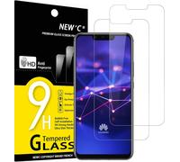 Pack Of 2, Tempered Glass Screen Protector For Huawei Mate 20 Lite, Honor Play, Bubble-Free Ultra Resistant (0.33 Mm Hd Ultra Transparent) 9h Hardness Glass