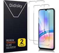 Pack Of 2 Tempered Glass Screen Protector For Samsung Galaxy A05s, 9h Hardness, No Bubbles, High Definition