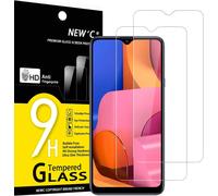Pack Of 2, Tempered Glass Screen Protector For Samsung Galaxy A20s, Effective Anti-Scratch, Bubble-Free ¿ Ultra Resistant (0.33 Mm Hd Ultra Transparent) 9h Hardness Glass