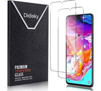 Pack Of 2 Tempered Glass Screen Protector For Samsung Galaxy A70, Scratch Resistance, 9h Hardness, No Bubbles, High Definition