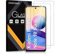 Pack Of 2, Tempered Glass Screen Protector For Xiaomi Note 10 5g, Note 10t 5g, Poco M3 Pro, 9h Hardness, Anti-Scratch, Bubble-Free, High Definition, Screen Protector Film For Note
