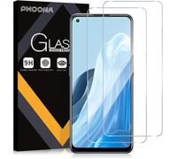 Pack Of 2 Tempered Glass Screen Protectors For Oppo Find X5 Lite, 9h Hardness Tempered Glass Screen Protector, Anti-Scratch, Bubble-Free, High Definition (6.43 Inches)