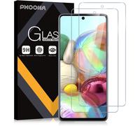 Pack Of 2 Tempered Glass Screen Protectors For Samsung Galaxy A71 4g/5g, 9h Hardness Glass, Anti-Scratch, Bubble Free, High Definition (6.7 Inches)