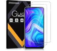 Pack Of 2 Tempered Glass Screen Protectors For Xiaomi Note 9, 9h Hardness, Anti-Scratch, Bubble-Free, High Definition (6.53 Inches)