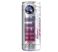 (PACK OF 24) HELL ZERO Energy Drink Mixed Berry and Tutti Frutti Flavoured | Vitamins B2, B3, B6, B12 | No Preservatives | 24 x 500 ml | ZERO SUGAR