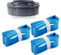 Pack Of 3-8m/26ft Eco Friendly Large Capacity Bin Refills Compatible With Tommee Tippee Twist & Click Refills