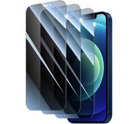 Pack Of 3 Anti-Spy Tempered Glass For Iphone 12/12 Pro, Anti-Spy Glass Screen Protector Accessory, Scratch Resistance, 9h Hardness, No Bubbles