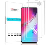 Pack Of 3 Compatible Screen Protectors For Samsung Galaxy S10 5g [Support Fingerprint Recognition] [ Imum Coverage] [Bubble-Free] Digital Tpu 3d Soft Screen Protector
