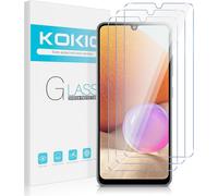Pack Of 3, Tempered Glass For Galaxy A32 4g 6.4 Inches, 9h Hardness, 0.33 Mm Uhd Screen Protector For Samsung Galaxy A32 4g, Wear-Resistant And Bubble-Free