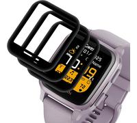 Pack Of 3 Tempered Glass For Garmin Venu Sq/Sq Music, Tempered Glass, Anti-Scratch, High Sensitivity, Bubble-Free, Protective Glass