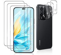 Pack Of 3 Tempered Glass For Honor 200 Lite, 3-Piece Rear Camera Protector, 9h Hardness, Anti-Scratch, Bubble-Free, Ultra Resistant, Screen Protector