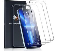 Pack Of 3 Tempered Glass For Iphone 13/13 Pro 6.1 Inch Bubble-Free And Anti-Scratch, Screen Protector Compatible With Iphone 13/13 Pro Ultra Hd And Sensitive Tacile With Transparent Installation