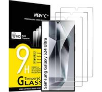 Pack Of 3 Tempered Glass For Samsung Galaxy S24 Ultra Effective Protection Against Scratches, Bubble-Free \ Ultra Resistant \ 0.33 Mm Hd Ultra Clear \ 9h Hardness Glass