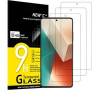 Pack Of 3 Tempered Glass For Xiaomi Note 13 5g/4g Effective Protection Against Scratches \ Bubble-Free \ Ultra Resistant (0.33 Mm Hd Ultra Transparent) 9h Hardness Glass