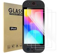 Pack of 3 Tempered Glass Screen Protector Compatible with Switch 2,HD Clear,Anti-Scratch,Screen Protector for Switch 2 8 Inch 2025,Bubble-Free,Heavy Duty