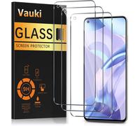 Pack Of 3 Tempered Glass Screen Protector Films For Xiaomi Mi 11 Lite 4g/5g/Ne, Ultra Resistant, Hd Ultra Transparent, Bubble-Free, 9h Hardness Glass, 6.55 Inches, Clear