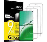 Pack Of 3 Tempered Glass Screen Protector For Oppo Reno 13f / 13 Fs 5g/4g, Reno 12f 4g, Reno 12 Fs 5g Screen Protector Film Effective Against Scratches \ Ultra Resistant \ Transparent \ 9h