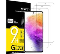 Pack Of 3 Tempered Glass Screen Protector For Samsung Galaxy A73 5g, Effective Anti-Scratch, Bubble-Free \ Ultra Resistant (0.33 Mm Hd Ultra Transparent) 9h Hardness Glass