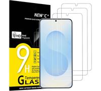 Pack Of 3 Tempered Glass Screen Protector For Samsung Galaxy S25 Plus/ S25+, Galaxy S25 Edge, Effective Screen Protector Against Scratches \ Bubble-Free \ Ultra Resistant \ Hd Transparent \ 9h