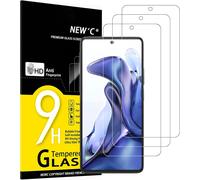 Pack Of 3 Tempered Glass Screen Protector For Xiaomi 11t 5g / Xiaomi 11t Pro 5g, Effective Scratch-Free Screen Protector \ Bubble-Free \ Ultra Resistant (0.33 Mm Hd Ultra Transparent) 9h