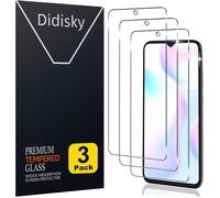 Pack Of 3 Tempered Glass Screen Protector For Xiaomi 9a, 9c, 10a, 9at, 9c, Nfc, 9h Hardness, No Bubbles, High Definition