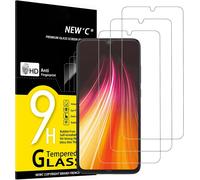 Pack Of 3 Tempered Glass Screen Protector For Xiaomi Note 8, Note 8 2021, Mi 9 Lite, Effective Anti-Scratch \ Ultra Resistant (0.33 Mm Hd Ultra Transparent) 9h Hardness Glass