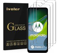 Pack Of 3 Tempered Glass Screen Protectors For Motorola Moto E13 / Honor X6b / X6a / X5 Plus / Tcl 40 Nxtpaper 5g / Vivo Y28s 5g / Y03, Hardness 9h Glass, Anti-Scratch, Bubble-Free