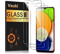 Pack Of 3 Tempered Glass Screen Protectors For Samsung Galaxy A03/A03s/A02s, Ultra Resistant, Hd Ultra Transparent, Bubble-Free, 9h Hardness Glass, 6.5 Inch Clear