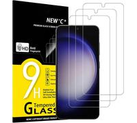 Pack Of 3 Tempered Glass Screen Protectors For Samsung Galaxy S23, Effective Against Scratches \ Ultra Resistant (0.26 Mm Hd Ultra Transparent) 9h Hardness Glass