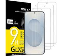 Pack Of 3 Tempered Glass Screen Protectors For Samsung Galaxy S25, Effective Anti-Scratch, Bubble-Free \ Ultra Resistant \ Hd Ultra Clear \ 9h Hardness Glass