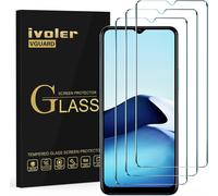 Pack Of 3 Tempered Glass Screen Protectors For Vivo Y21 / Vivo Y21s / Vivo Y33s / Vivo Y11s / Vivo Y20s / Wiko View 4 Tempered Glass Screen Protector - 9h Hardness Glass - Scratch-Resistant -