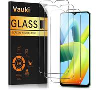 Pack Of 3 Tempered Glass Screen Protectors For Xiaomi A1/ A2, Ultra Resistant, Hd Ultra Transparent, Bubble-Free, 9h Hardness Glass, 6.52 Inches, Clear