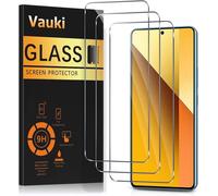 Pack Of 3 Tempered Glass Screen Protectors For Xiaomi Note 13 5g/4g, Ultra Resistant, Hd Ultra Transparent, Bubble-Free, 9h Hardness Glass, 6.67 Inches, Clear