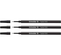 Pack Of 3 Topball 850 Rollerball Refills Medium Tip 05 Black