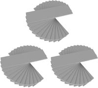 Pack of 36 Assorted Thicknesses 0.5 1.0 1.5 mm Heat Conductive Silicone Pads with Thermal Conductivity of 6.0 W/MK,Soft Safe Simple to Apply for SSD CPU GPU-Grey.[E975]