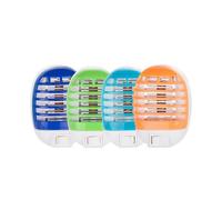 Pack of 4 Bug Zapper Indoor, Fly Trap for Indoors, Electronic Mosquitoes Killer Mosquito Zapper with Blue Lights for Living Room, Home, Kitchen, Bedro