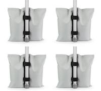Pack Of 4 Heavy Weight Sand Gazebo, Industrial Quality, For Legs, Sun Shade Tents, Parasol