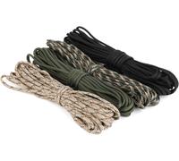 Pack Of 4 Paracord Ropes 40 M (4 Mm)-7 Strand Rope,Tensile Resistant Up To 250 Kg,100% Nylon Rope For Outdoor Activities,Camping,Climbing And Bracelets